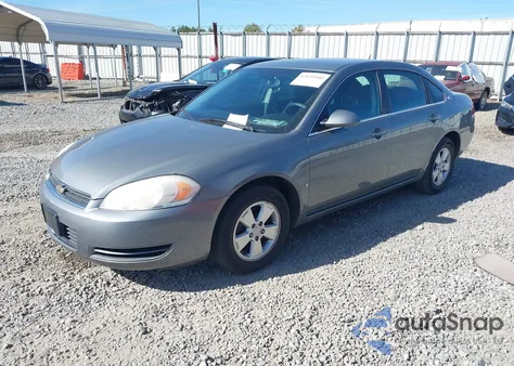 2008 Chevrolet Impala Lt from USA, damaged, VIN 2G1WT58N981323230